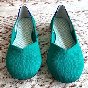 Rothy’s - The Flat - Green - Size 7.5